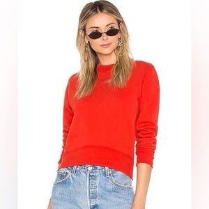 LIKE NEW AGOLDE cropped sweatshirt. Slim fit - size small. WORN ONCE!